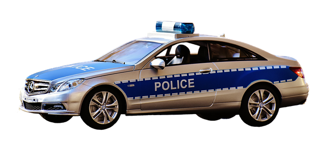 model policejního vozu